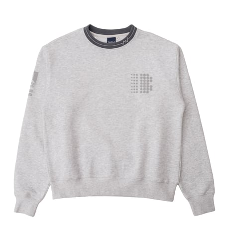INTERBREED IB RECORDS HEAVY WEIGHT CREWNECK - ASH