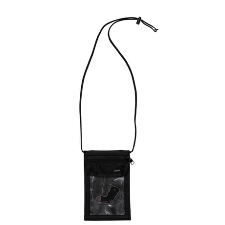 WHIMSY SHOULDER POUCH -  BLACK
