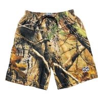 BLEACHUSA ALL BAD MICROFIBER SHORTS - TREE CAMO