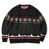 LAFAYETTE CITY SCAPE SWEATER - NAVY