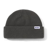 BUTTERGOODS WHARFIE BEANIE - CHARCOLAL