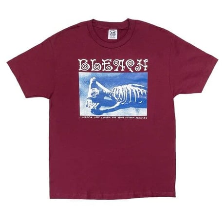 BLEACHUSA LOSE CONTROL TEE - MAROON