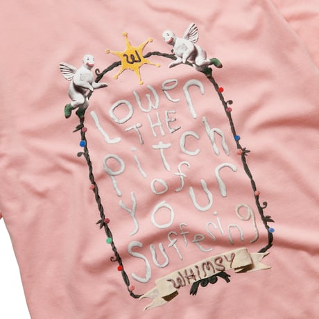 WHIMSY ANGEL TEE - SHAVY ORANGE