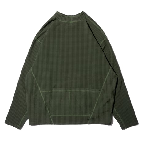 DEMARCOLAB DEMARCOLAB D\_/L STORMFLEECE™ TOP - OLIVE