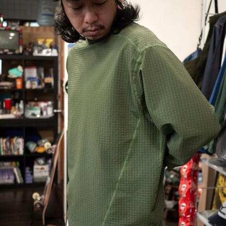 DEMARCOLAB DEMARCOLAB D\_/L STORMFLEECE™ TOP - OLIVE