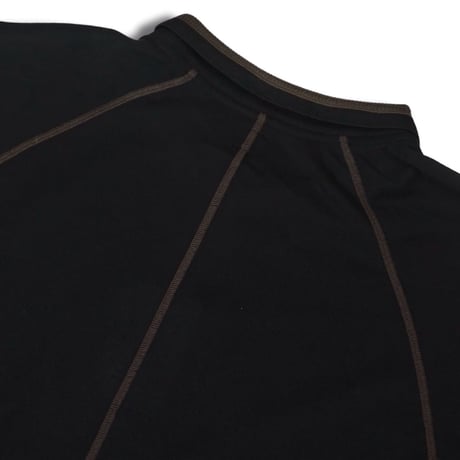 RAJABROOKE SPORTY POLO SHIRT (長袖) - BLACK