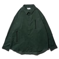 DEMARCOLAB  ATOM CORD SHIRT - GREEN