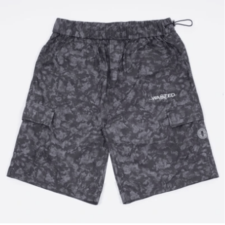 WASTED PARIS SHORT-DARK WATER BLACK
