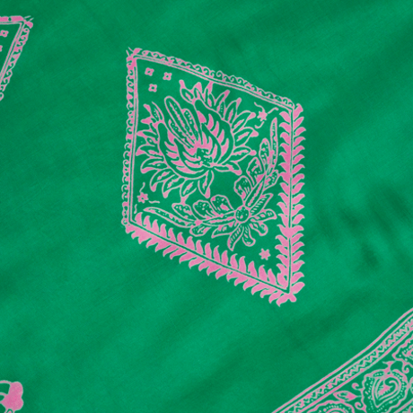 RAJABROOKE CENTER WAU SCARF - PINK