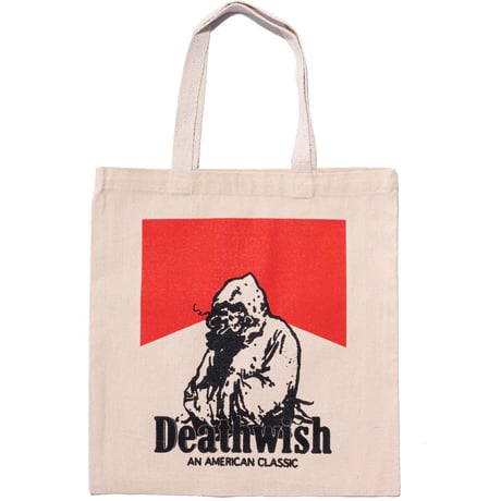 DEATHWISH CLASSIC TOTE BAG - NATURAL