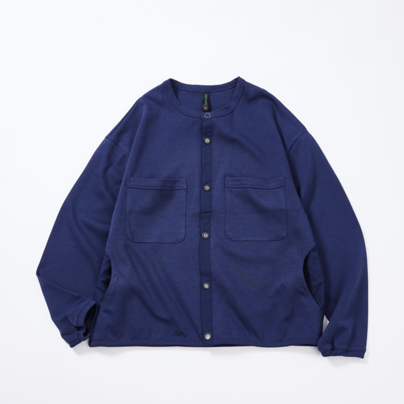 rajabrooke　TEJIKIU KARDIGAN　BLUE RAJABROOKE TENJIKU KARDIGAN - BLUE | BOTTOM LINE