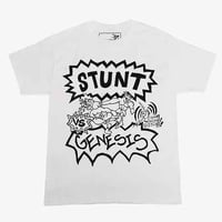 GENESIS x STUNT TEE - WHITE