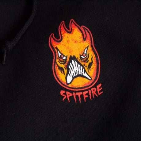 SPITFIRE X NECKFACE DEMON PULLOVER HOODIE-BLACK