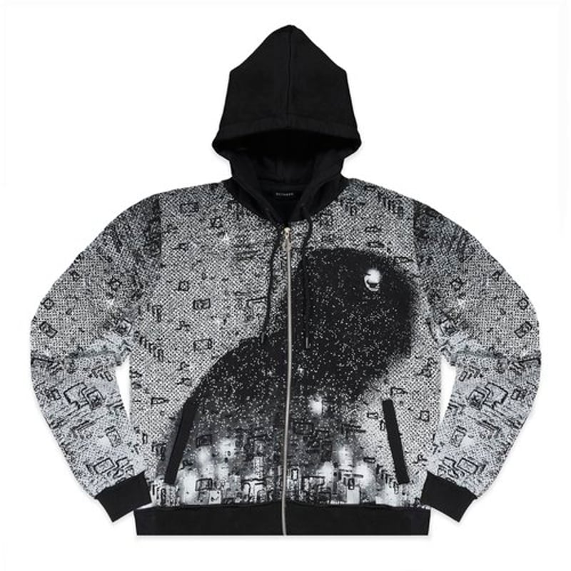 OCTAGON MISCHIEF ZIP HOODED SWEATSHIRT