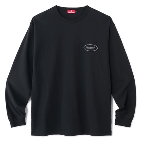 HELLRAZOR WARDEN LOGO LS SHIRT - BLACK