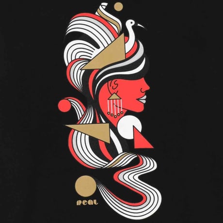 REAL SKATEBOARDS ZIPHOOD - BLACK