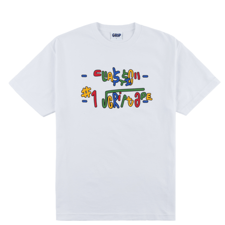 CLASSIC GRIP FUCK YOU TEE - WHITE