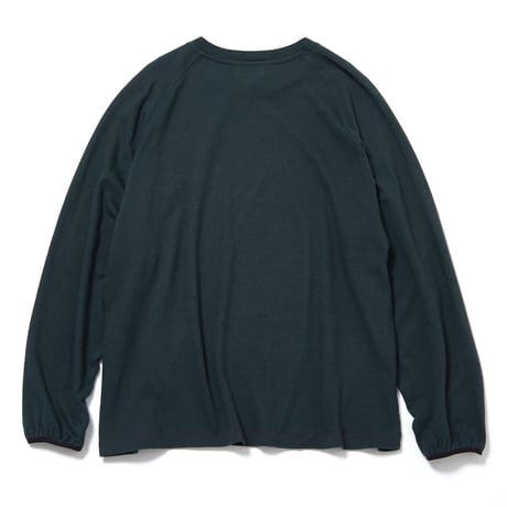RAJABROOKE BERGUNA長袖 TEE  - DARK HIJAU