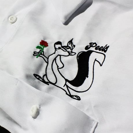 PEELS SKUNK SHIRT - WHITE
