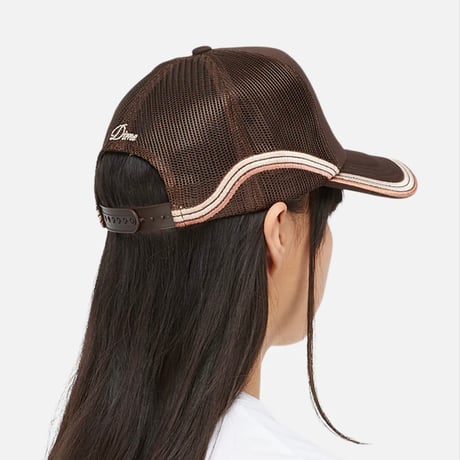 DIME RACE TRUCKER CAP - BROWN