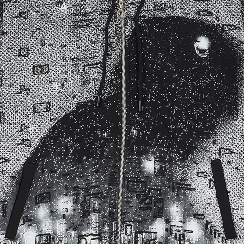 OCTAGON MISCHIEF ZIP HOODED SWEATSHIRT