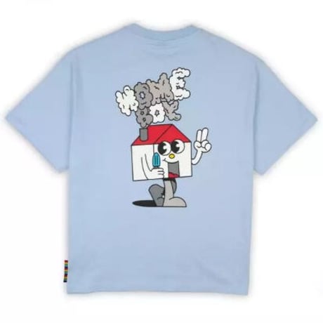 HOMEBOY HOMEBOY IN DA HOUZ TEE - L,BLUE