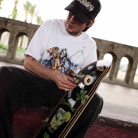 DEATHWISH PALE HORSE TEE - WHITE