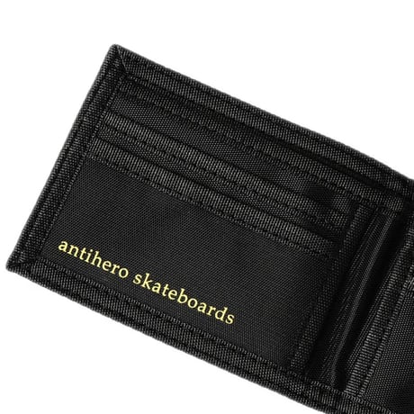 ANTI HERO BASIC EAGLE BI FOLD WALLET - BLACK