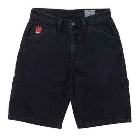 SPITFIRE  BIGHEAD FILL DENIM SHORT - BLACK