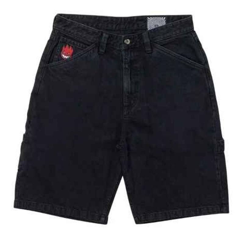 SPITFIRE BIGHEAD FILL DENIM SHORT - BLACK | BO