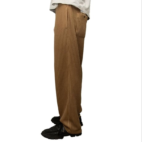 WHISY KNIT BEACH PANT - BEIGE