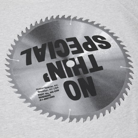 NOTHIN'SPECIAL BLADES TEE - ASH