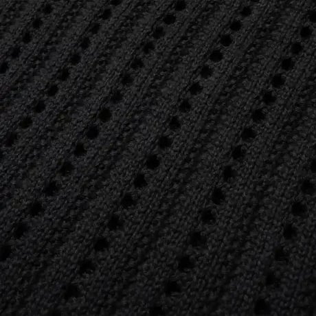 DEMARCOLAB  VENT KNIT BAJA HOODIE  - CHARCOAL