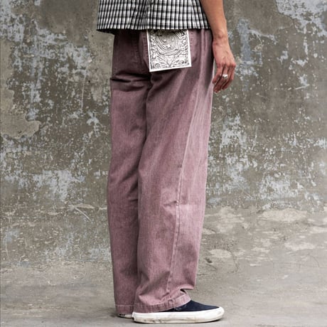 TIMESCAN RELAXED DENIM JEANS - VIOLET