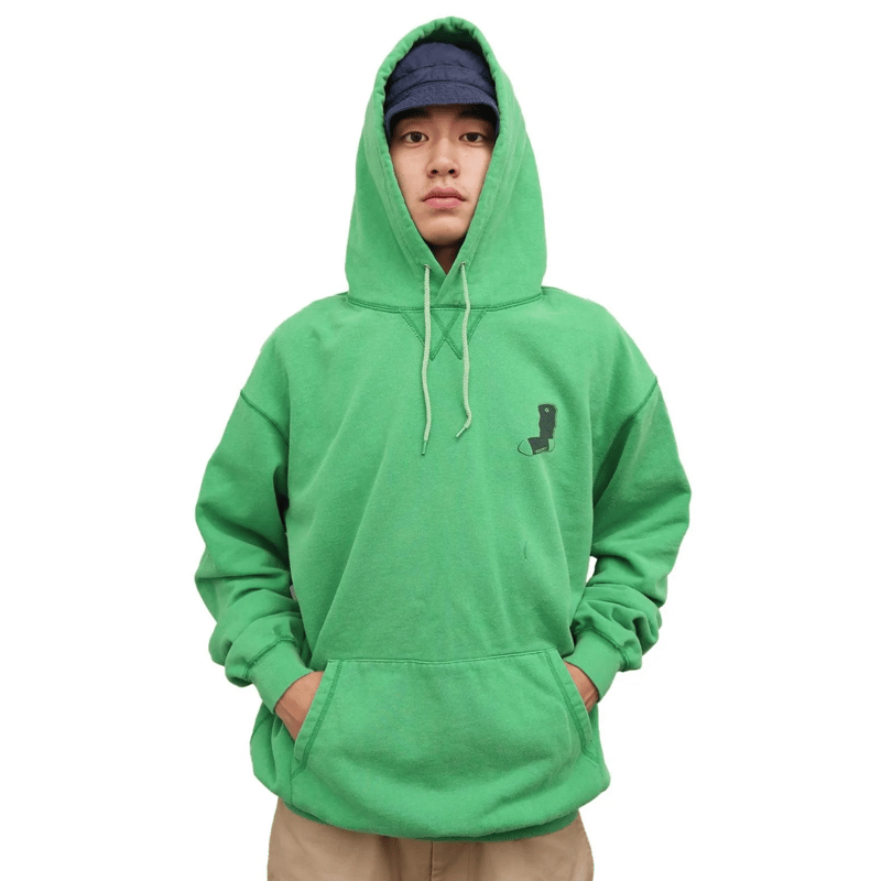 WHIMSY FADED TRADEMARK HOODIE- KELLY | BOTTOM LINE