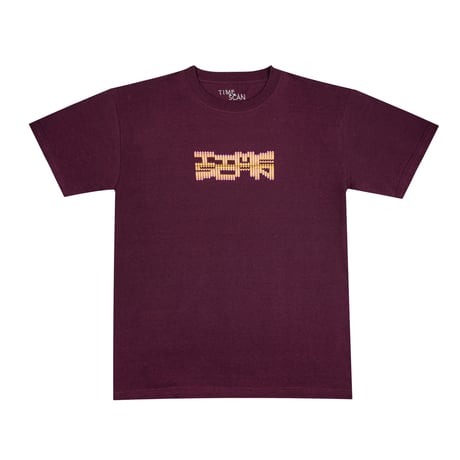 TIMESCAN TRIBAL TEE - BURGUNDY
