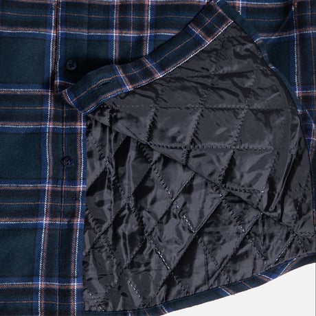 BAKER CRUST FLANNEL JACKET - BLUE