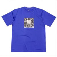 JHAKX "HEART WALL" TEE - BLUE