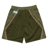 WHIMSY BASKET MESH SHORT - OLIVE