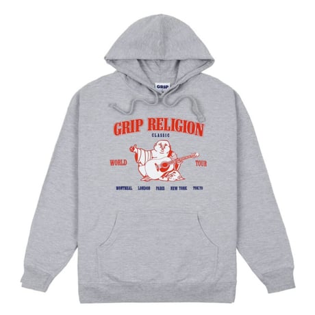CLASSIC GRIP GRIP RELIGION HOODY - GREY