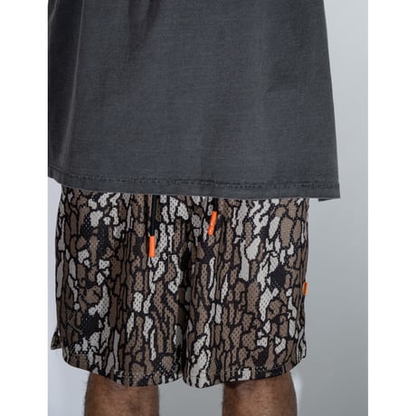 INTERBREED AIRY TRAINING SHORTS - TREE CAMO