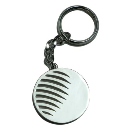HELLRAZOR LOGO KEY CHAIN with Pouch - STERLING SILVER