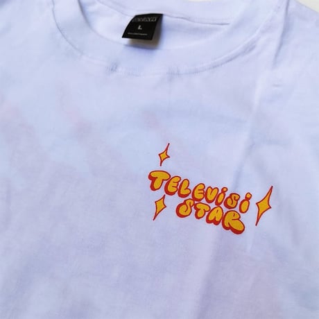 TELEVISI STAR CHECKR TEE - WHITE