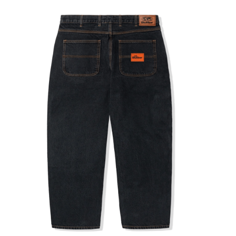 buttergoods デニム buttergoods デニム ブラックBAGGIEST Butter