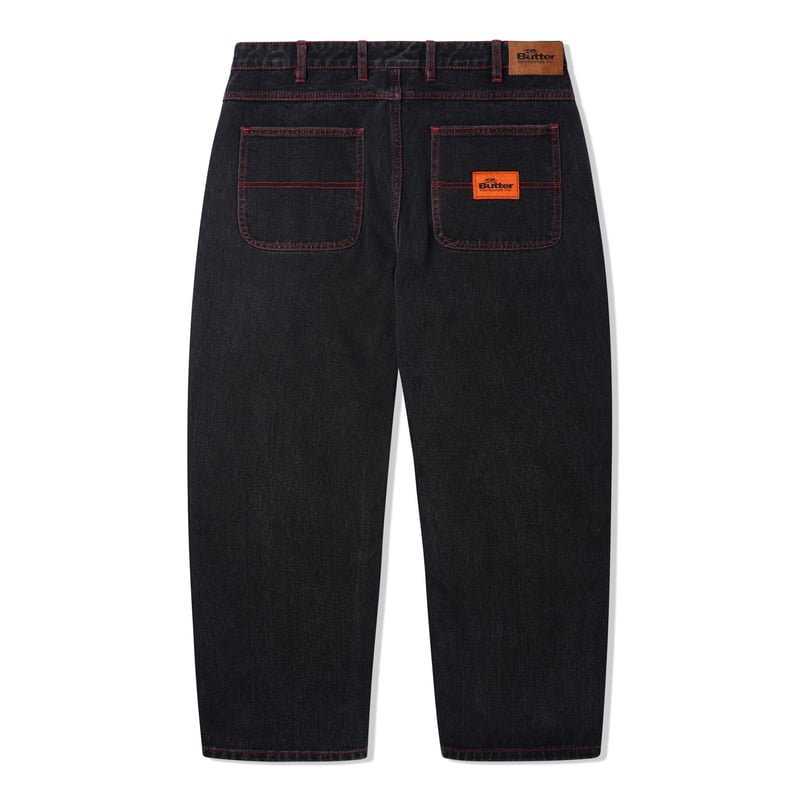 BUTTER GOODS SUNTOSUOSSO DENIMPANTS - W,BLACK |