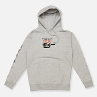 BAKER SKATEBOARDS DEEP FRIED HOODIE - GREY