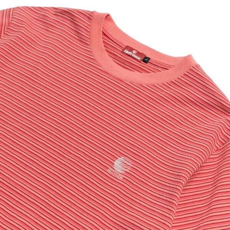 HELLRAZOR MINI LOGO STRIPED SHIRT - RED