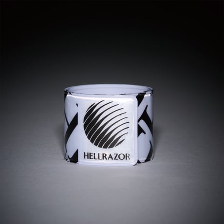 HELLRAZOR H MONO LOGO PVC REF BAND - GREY