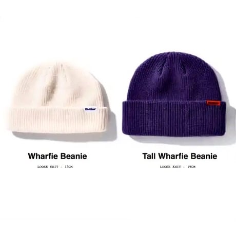 BUTTERGOODS WHARFIE BEANIE - CHARCOAL