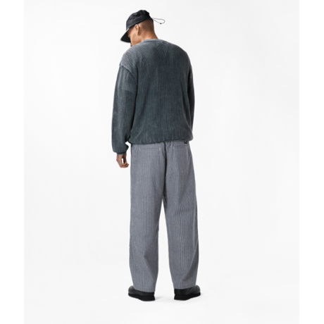 BUTTERGOODS HICKORY WIDE LEG PANTS - INDIGO